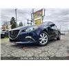 Image 1 : DUNCAN - 2014 MAZDA 3, BLUE, 164054 KMS, FRONT WHEEL DRIVE. - D177804