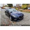 Image 6 : DUNCAN - 2014 MAZDA 3, BLUE, 164054 KMS, FRONT WHEEL DRIVE. - D177804