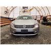 Image 5 : PARKSVILLE - 2014 VW PASSAT S, GREY, 134694 KMS, FRONT WHEEL DRIVE. - D096832