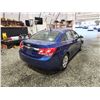 Image 15 : PARKSVILLE - 2012 CHEVY CRUZE, BLUE, 306989 KMS, FRONT WHEEL DRIVE. - D409836