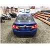 Image 19 : PARKSVILLE - 2012 CHEVY CRUZE, BLUE, 306989 KMS, FRONT WHEEL DRIVE. - D409836