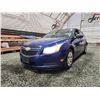 Image 2 : PARKSVILLE - 2012 CHEVY CRUZE, BLUE, 306989 KMS, FRONT WHEEL DRIVE. - D409836