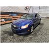 Image 3 : PARKSVILLE - 2012 CHEVY CRUZE, BLUE, 306989 KMS, FRONT WHEEL DRIVE. - D409836