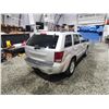 Image 15 : PARKSVILLE - 2006 JEEP GRAND CHEROKEE, SILVER, 190395 KMS, FOUR WHEEL DRIVE. NO RESERVE. - D308918