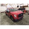 Image 10 : PARKSVILLE - 2017 FORD F150, RED, 314055 KMS, 4X4. - JC21410