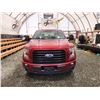 Image 6 : PARKSVILLE - 2017 FORD F150, RED, 314055 KMS, 4X4. - JC21410