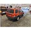 Image 15 : PARKSVILLE - 2006 FORD ESCAPE, ORANGE, 145241 KMS, FOUR WHEEL DRIVE. - DA15719