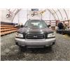 Image 5 : PARKSVILLE - 2004 SUBARU FORESTER, BLACK, 363050 KMS, ALL WHEEL DRIVE. - B720154