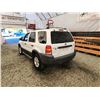 Image 20 : PARKSVILLE - 2006 FORD ESCAPE, WHITE, 262103 KMS, FOUR WHEEL DRIVE. - DB76686