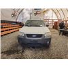 Image 5 : PARKSVILLE - 2006 FORD ESCAPE, WHITE, 262103 KMS, FOUR WHEEL DRIVE. - DB76686