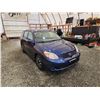 Image 9 : PARKSVILLE - 2005 TOYOTA MATRIX, BLUE, 299999 KMS, FRONT WHEEL DRIVE. - B856876