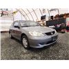 Image 8 : PARKSVILLE - 2005 HONDA CIVIC, GREY, 401018 KMS, FRONT WHEEL DRIVE. - D813562