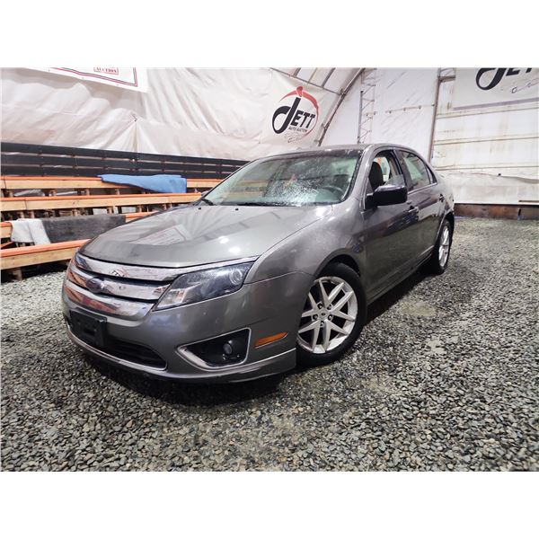 PARKSVILLE - 2010 FORD FUSION, GREY, 248807 KMS, FRONT WHEEL DRIVE. - B225993