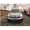 Image 5 : PARKSVILLE - 2007 HONDA CRV EX-L, SILVER, 257278 KMS, FOUR WHEEL DRIVE. - D808667