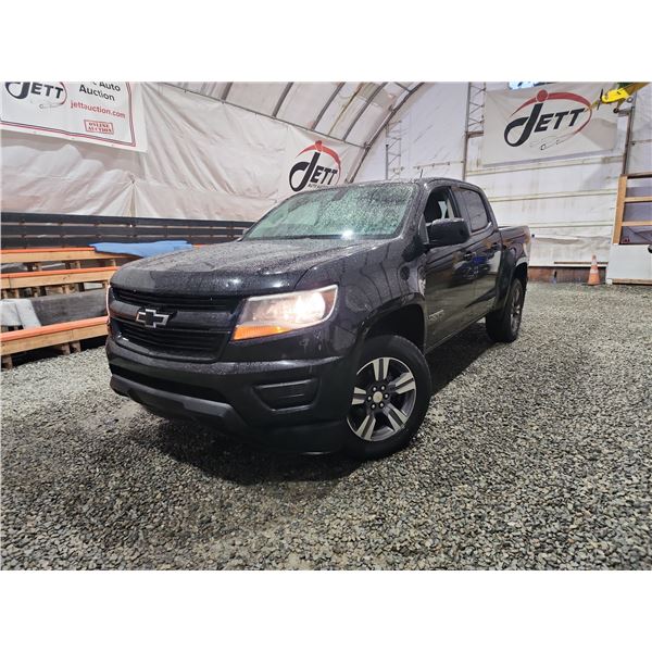 PARKSVILLE - 2018 CHEVY COLORADO, BLACK, 290507 KMS, 4X4. - D156843