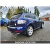 Image 9 : DUNCAN - 2011 MAZDA CX-7, BLUE, 218696 KMS, ALL WHEEL DRIVE. - D376953