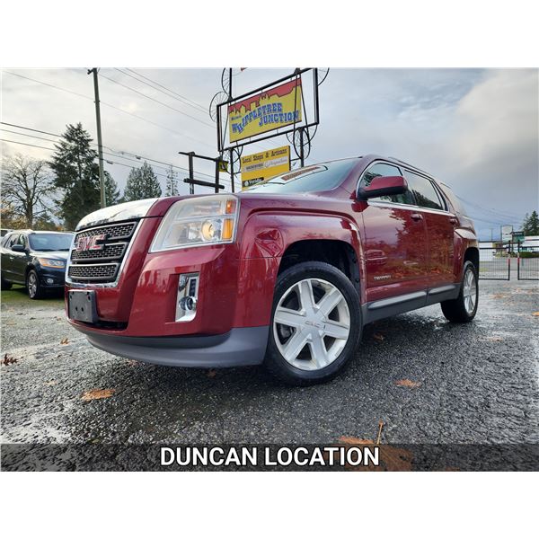 DUNCAN - 2011 GMC TERRAIN, RED, 287548 KMS, ALL WHEEL DRIVE. - D426132