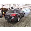 Image 15 : PARKSVILLE - 2013 SUBARU OUTBACK, GREY, 173231 KMS, ALL WHEEL DRIVE. - D231831