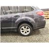 Image 29 : PARKSVILLE - 2013 SUBARU OUTBACK, GREY, 173231 KMS, ALL WHEEL DRIVE. - D231831