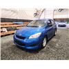 Image 3 : PARKSVILLE - 2009 TOYOTA MATRIX, BLUE, 231048 KMS, FRONT WHEEL DRIVE NO RESERVE - D046899