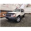 Image 1 : PARKSVILLE - 1999 JEEP GRAND CHEROKEE, WHITE, 245284 KMS, 4X4. - B575025