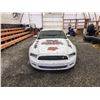 Image 7 : PARKSVILLE - 2014 FORD MUSTANG, WHITE, 172709 KMS, REAR WHEEL DRIVE. - D317638