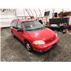 Image 10 : PARKSVILLE - 2002 FORD WINDSTAR, RED, 157454 KMS, FRONT WHEEL DRIVE. - DB72484
