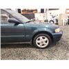 Image 25 : PARKSVILLE - 1998 ACURA 1.6 EL, GREEN, 127751 KMS, FRONT WHEEL DRIVE. - D904998