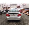 Image 18 : PARKSVILLE - 2011 CHEVY CRUZE, SILVER, 210648 KMS, FRONT WHEEL DRIVE. - D170323