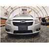 Image 5 : PARKSVILLE - 2011 CHEVY CRUZE, SILVER, 210648 KMS, FRONT WHEEL DRIVE. - D170323
