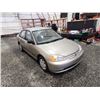 Image 10 : PARKSVILLE - 2003 HONDA CIVIC, GOLD, 206480 KMS, FRONT WHEEL DRIVE. - D937067