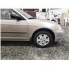Image 25 : PARKSVILLE - 2003 HONDA CIVIC, GOLD, 206480 KMS, FRONT WHEEL DRIVE. - D937067
