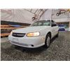 Image 2 : PARKSVILLE - 2003 CHEVROLET MALIBU, WHITE, 222149 KMS, FRONT WHEEL DRIVE. - D543036