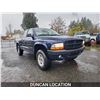 Image 5 : DUNCAN - 2003 DODGE DAKOTA, BLUE, 288963 KMS, 4X4. - D235180