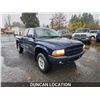 Image 6 : DUNCAN - 2003 DODGE DAKOTA, BLUE, 288963 KMS, 4X4. - D235180