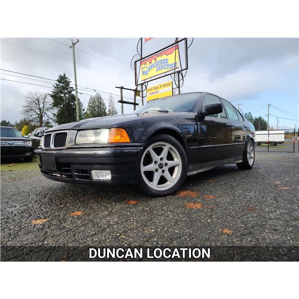 DUNCAN - 1992 BMW 318I, BLACK, 231328 MILES, REAR WHEEL DRIVE. - DG03603