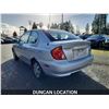 Image 13 : DUNCAN - 2006 HYUNDAI ACCENT, SILVER, 300486 KMS, FRONT WHEEL DRIVE. - D358213