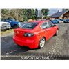 Image 10 : DUNCAN - 2007 MAZDA 3, RED, 213959 KMS, FRONT WHEEL DRIVE. - D710865