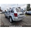 Image 13 : DUNCAN - 2005 JEEP GRAND CHEROKEE LAREDO, SILVER, 225676 KMS, 4X4. - D534667