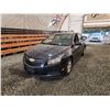 Image 3 : PARKSVILLE - 2014 CHEVROLET CRUZE, BLACK,  96998KMS,"NO RESERVE". - D137243