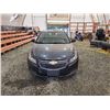 Image 5 : PARKSVILLE - 2014 CHEVROLET CRUZE, BLACK,  96998KMS,"NO RESERVE". - D137243