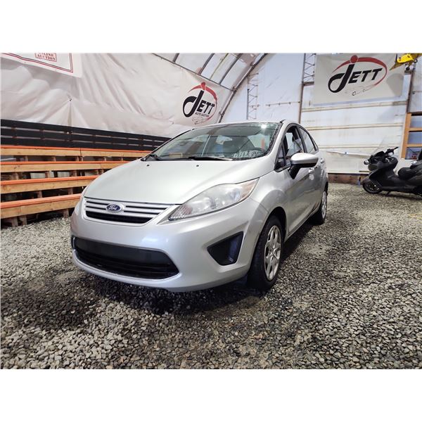 PARKSVILLE - 2011 FORD FIESTA, SILVER, 133299 KMS, "NO RESERVE". - D112502