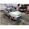 Image 8 : PARKSVILLE - 2011 FORD FIESTA, SILVER, 133299 KMS, "NO RESERVE". - D112502