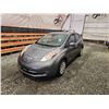 Image 3 : PARKSVILLE- 2016 NISSAN LEAF, GREY, 20724 MILES, "NO RESERVE". - D306575