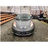 Image 6 : PARKSVILLE- 2016 NISSAN LEAF, GREY, 20724 MILES, "NO RESERVE". - D306575