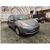 Image 8 : PARKSVILLE- 2016 NISSAN LEAF, GREY, 20724 MILES, "NO RESERVE". - D306575