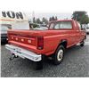 Image 14 : PARKSVILLE - 1984 FORD F250 DIESEL, RED, 515858 KMS, REAR WHEEL DRIVE "NO RESERVE" - JA38165