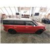 Image 13 : PARKSVILLE - 2009 FORD FLEX LIMITED, RED, 270069 KMS, ALL WHEEL DRIVE. - DA70488