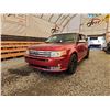Image 2 : PARKSVILLE - 2009 FORD FLEX LIMITED, RED, 270069 KMS, ALL WHEEL DRIVE. - DA70488