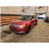 Image 3 : PARKSVILLE - 2009 FORD FLEX LIMITED, RED, 270069 KMS, ALL WHEEL DRIVE. - DA70488